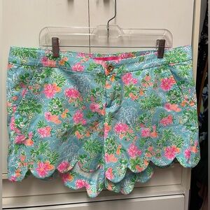 Lilly Pulitzer Disney Mickey and Minnie shorts